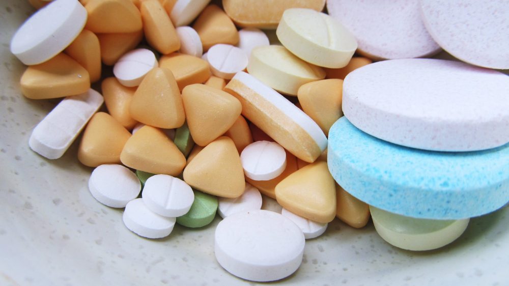 Variety of different pills and tablets