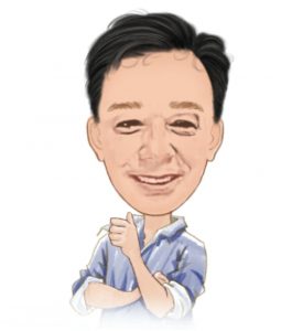 Cartoon of Cody Wade