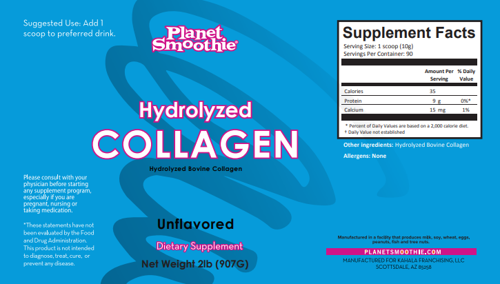 Planet Smoothie Hydrolyzed Collagen